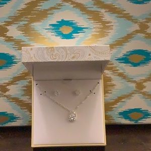 Silver jewelry set- Charter Club